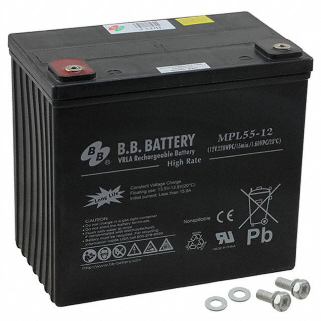 MPL55-12S-I2 B B Battery  Piles rechargeables (secondaires)